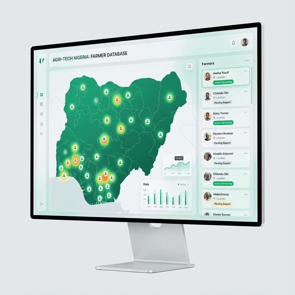 AgriFIMS Dashboard Interface